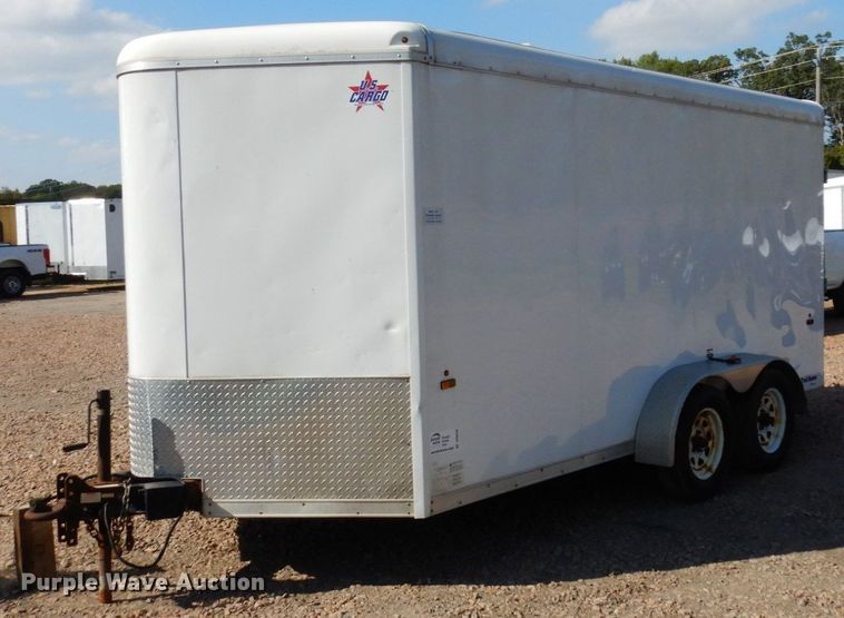 image for item DR0538 2017 USCA  enclosed cargo trailer