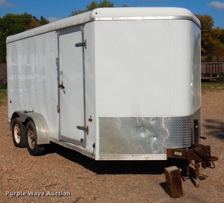 image for item DR0538 2017 USCA  enclosed cargo trailer