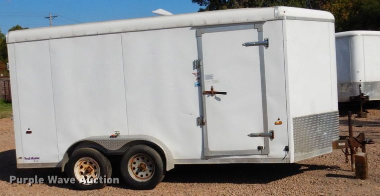 image for item DR0538 2017 USCA  enclosed cargo trailer