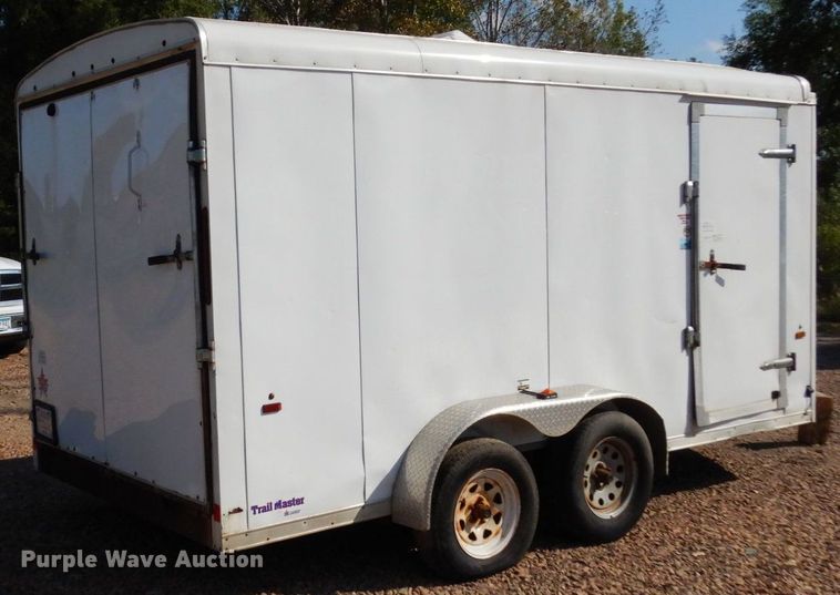 image for item DR0538 2017 USCA  enclosed cargo trailer