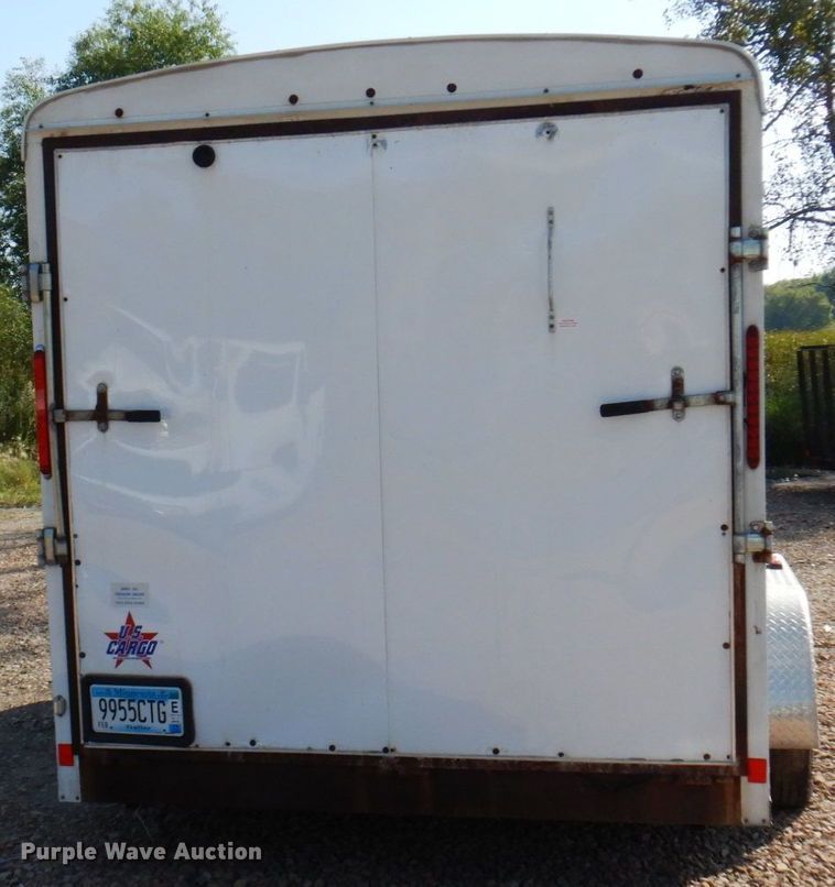 image for item DR0538 2017 USCA  enclosed cargo trailer
