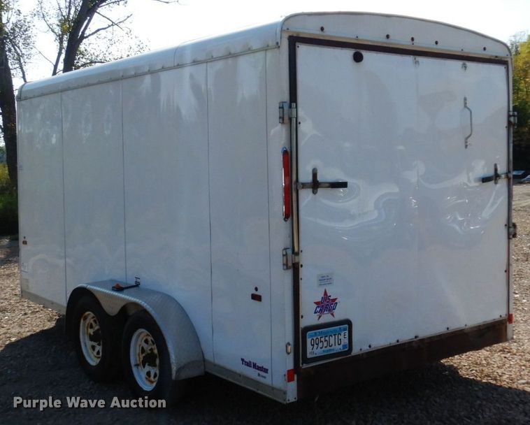 image for item DR0538 2017 USCA  enclosed cargo trailer