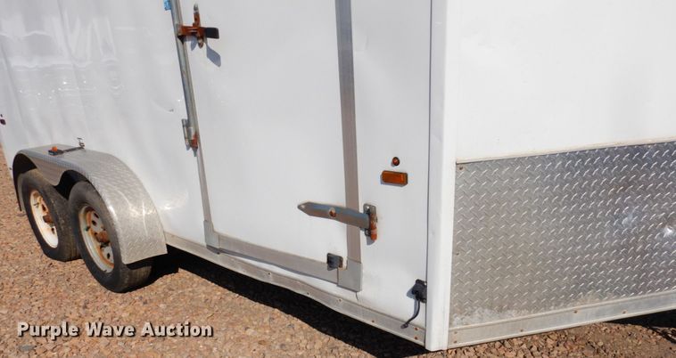image for item DR0538 2017 USCA  enclosed cargo trailer