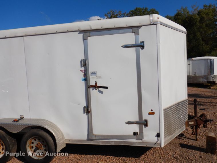 image for item DR0538 2017 USCA  enclosed cargo trailer