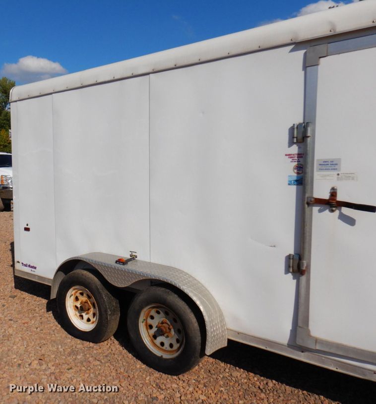 image for item DR0538 2017 USCA  enclosed cargo trailer