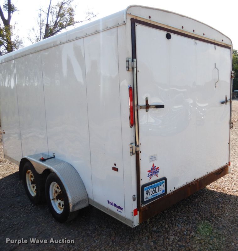 image for item DR0538 2017 USCA  enclosed cargo trailer