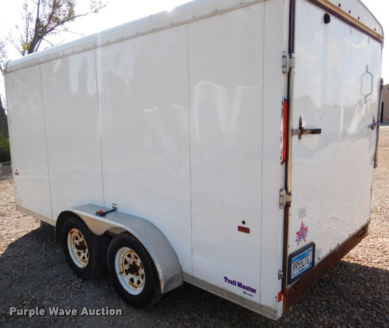 image for item DR0538 2017 USCA  enclosed cargo trailer