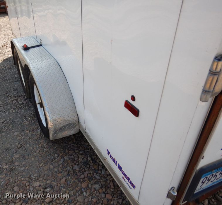 image for item DR0538 2017 USCA  enclosed cargo trailer