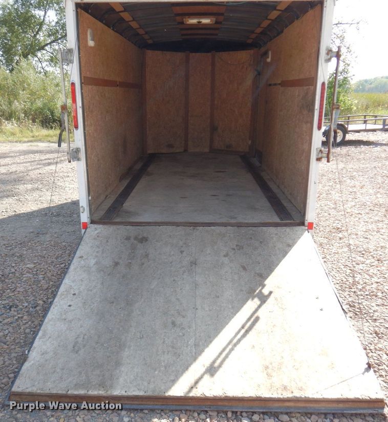 image for item DR0538 2017 USCA  enclosed cargo trailer