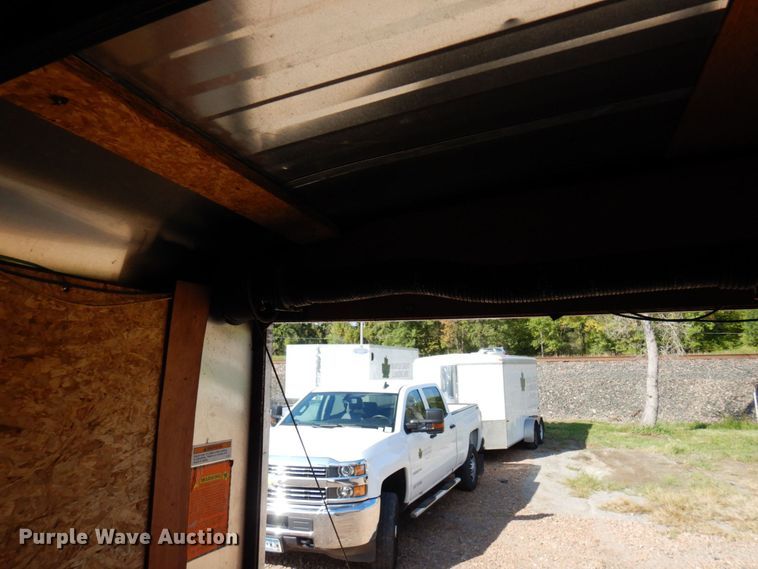 image for item DR0538 2017 USCA  enclosed cargo trailer