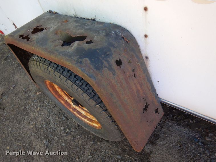 image for item DR0548 1993 United Express Line  enclosed cargo trailer