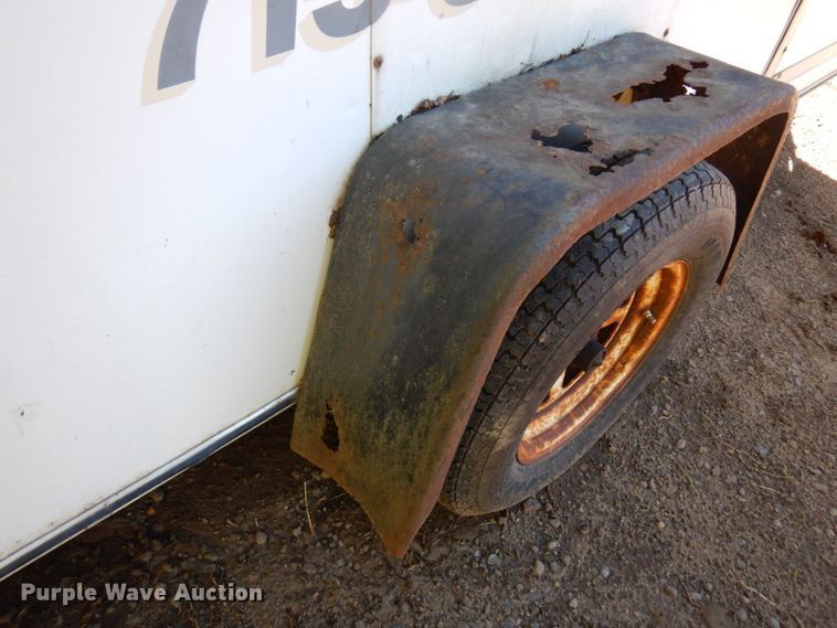 image for item DR0548 1993 United Express Line  enclosed cargo trailer