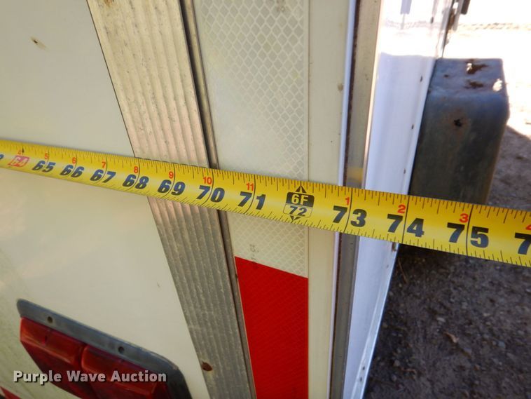 image for item DR0548 1993 United Express Line  enclosed cargo trailer