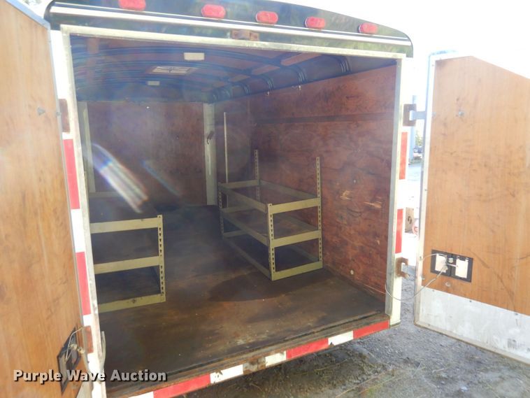 image for item DR0548 1993 United Express Line  enclosed cargo trailer