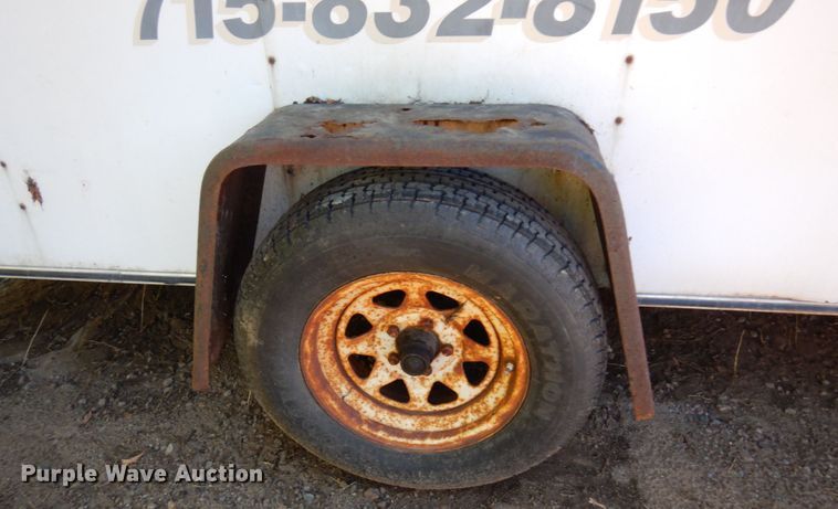 image for item DR0548 1993 United Express Line  enclosed cargo trailer