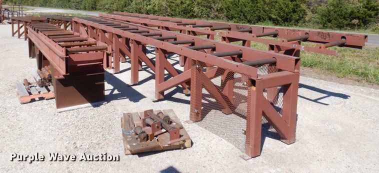 image for item DS1391 (5) shop built roller conveyors