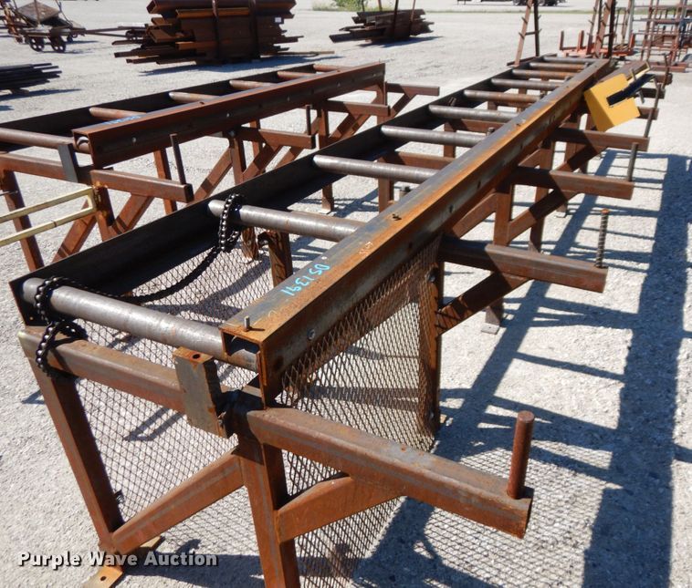 image for item DS1391 (5) shop built roller conveyors