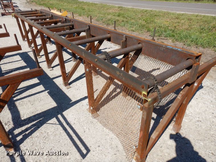 image for item DS1391 (5) shop built roller conveyors