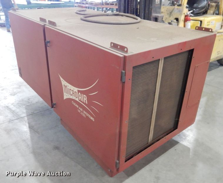 Micro Air MC3000 air cleaning system in Wellsville, KS Item DS1392