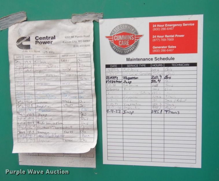 image for item DS1407 2007 Cummins DSHAE-5782255  generator