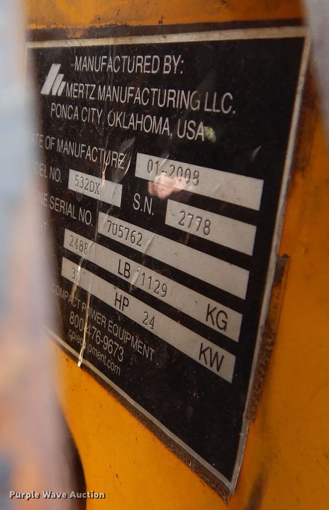 image for item DS6272 2008 Boxer 532DX  compact utility loader