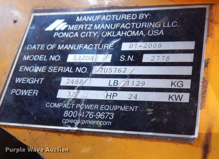 image for item DS6272 2008 Boxer 532DX  compact utility loader