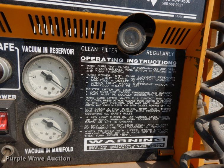 image for item HF9366 Anver Vac-Pack VPF-1S  vacuum generator