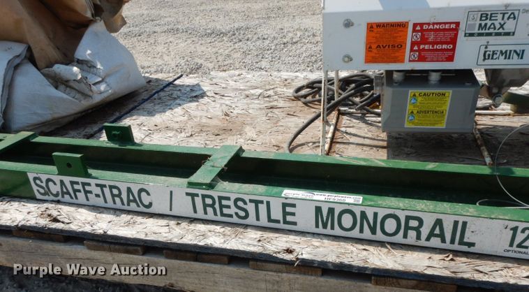 image for item HF9368 Beta Max Gemini Plus  hoist system