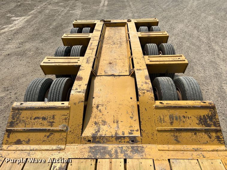 image for item IA9163 1997 Load King  lowboy equipment trailer