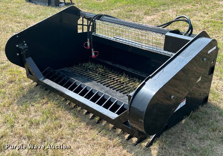 image for item IA9175 2022 Agrotk SSRPB80  skid steer rock picker