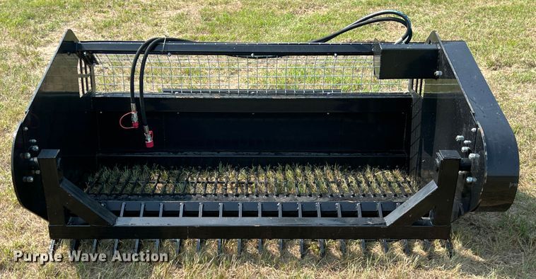 image for item IA9175 2022 Agrotk SSRPB80  skid steer rock picker