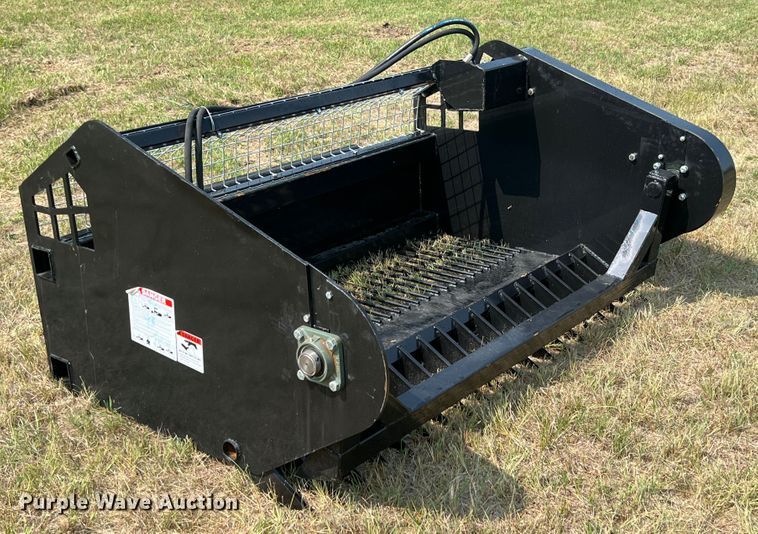 image for item IA9175 2022 Agrotk SSRPB80  skid steer rock picker