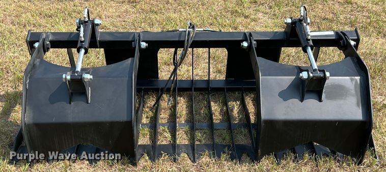 image for item IA9176 80" W skid steer rock grapple bucket