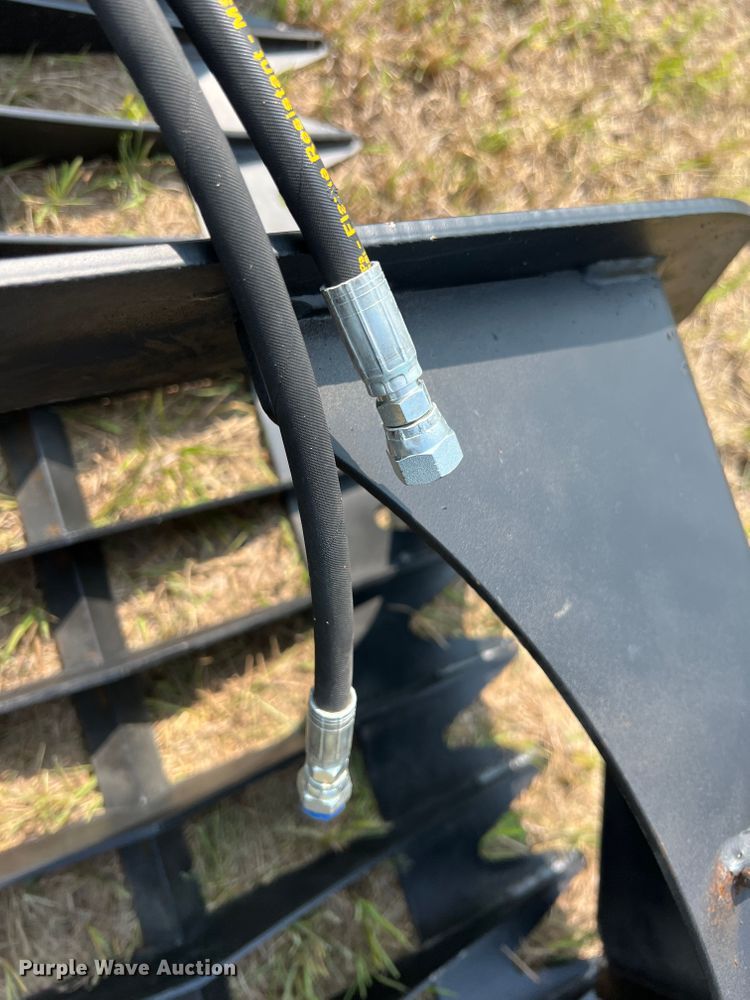 image for item IA9176 80" W skid steer rock grapple bucket