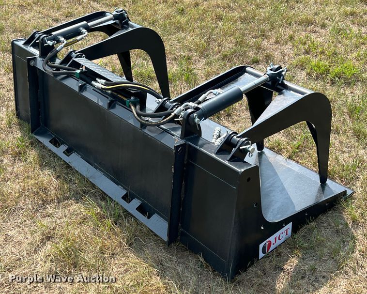 image for item IA9179 72" W skid steer grapple bucket