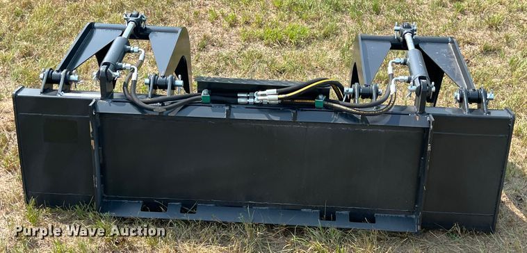 image for item IA9179 72" W skid steer grapple bucket