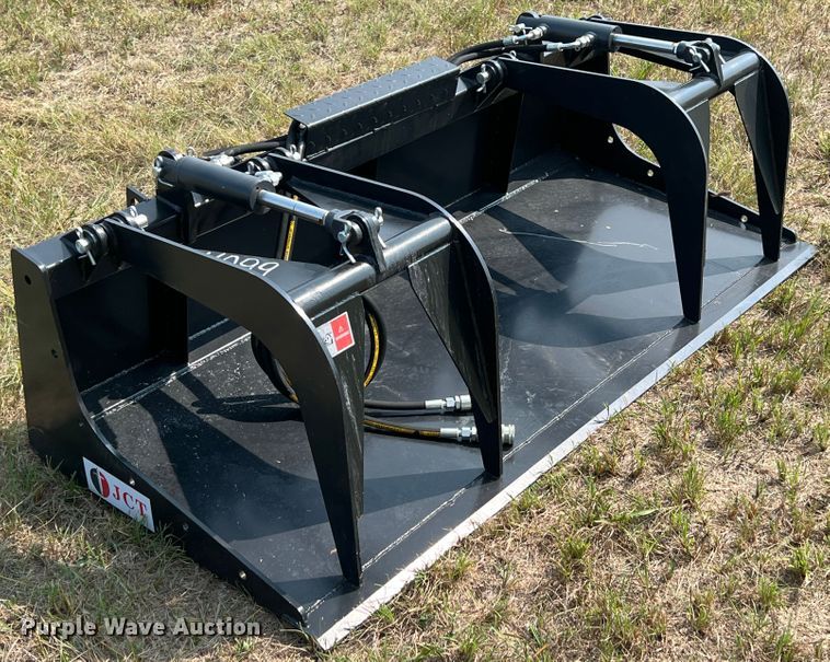 image for item IA9180 72" W skid steer grapple bucket