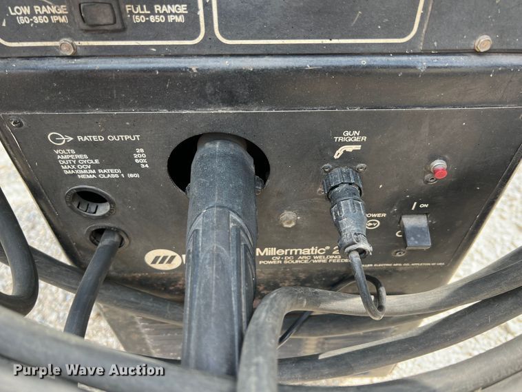 image for item IA9189 Miller Millermatic 250  welder