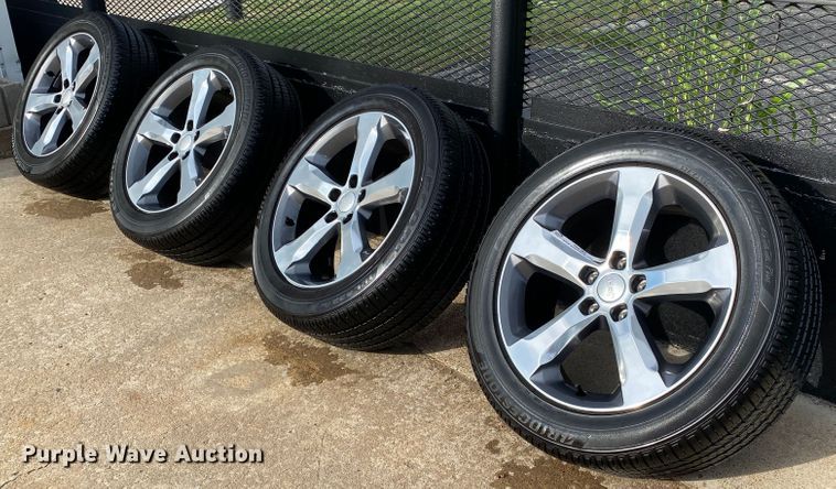 image for item IG9782 (4) Bridgestone 265/50R20 tires and wheels