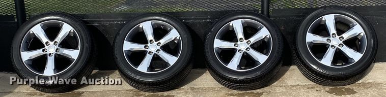 image for item IG9782 (4) Bridgestone 265/50R20 tires and wheels