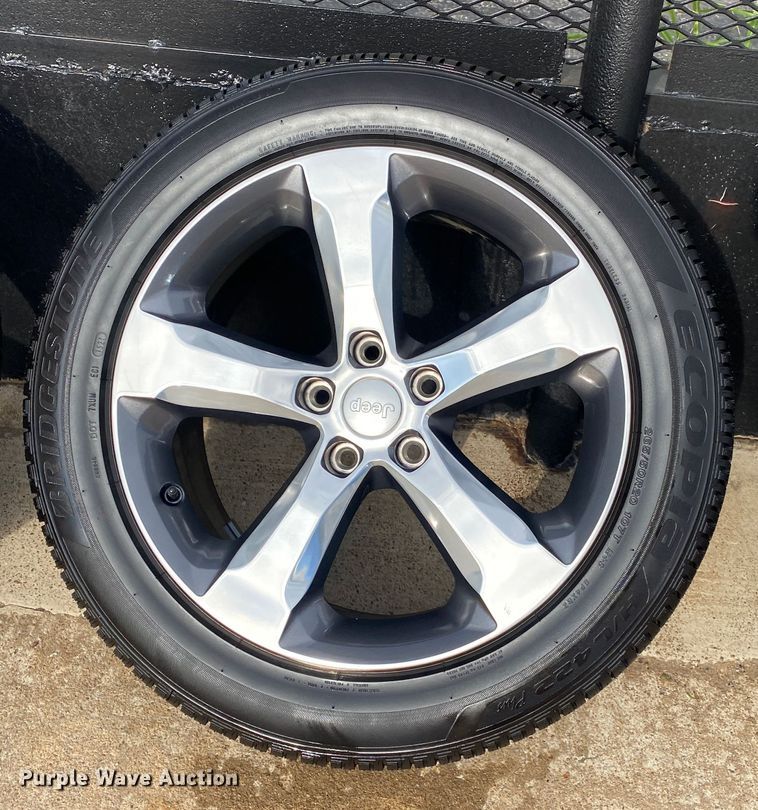 image for item IG9782 (4) Bridgestone 265/50R20 tires and wheels