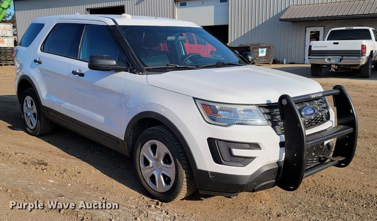 image for item JC9598 2016 Ford Explorer Police Interceptor  SUV