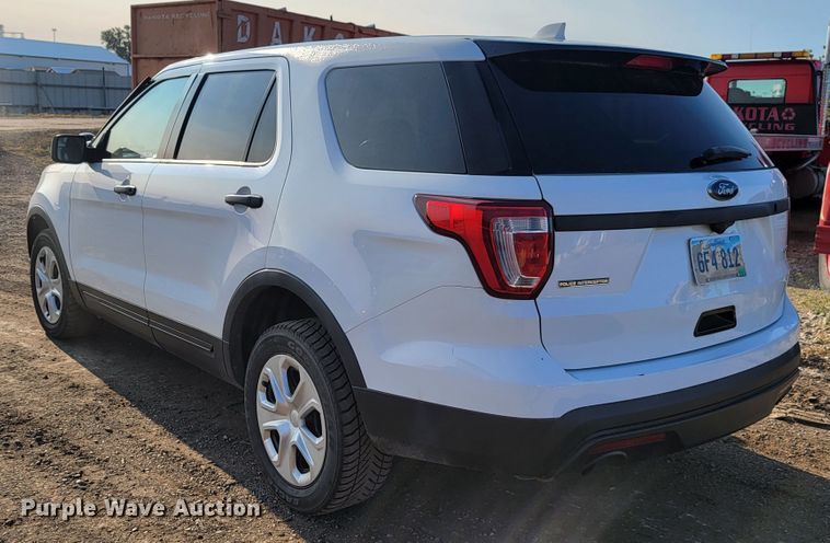 image for item JC9598 2016 Ford Explorer Police Interceptor  SUV