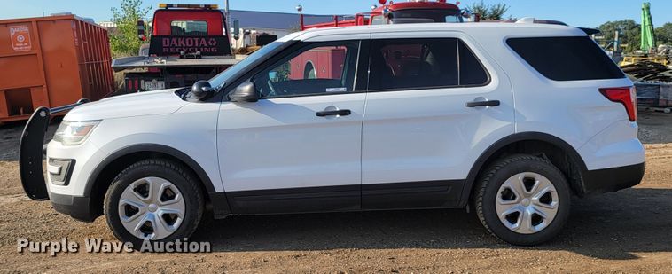 image for item JC9598 2016 Ford Explorer Police Interceptor  SUV