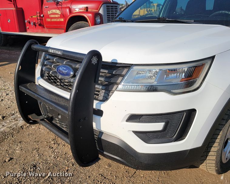 image for item JC9598 2016 Ford Explorer Police Interceptor  SUV