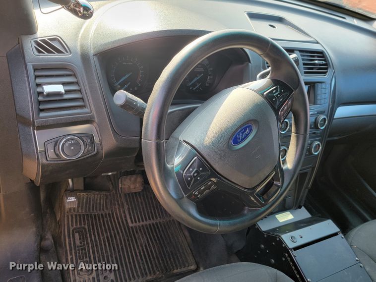 image for item JC9598 2016 Ford Explorer Police Interceptor  SUV