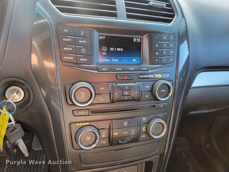 image for item JC9598 2016 Ford Explorer Police Interceptor  SUV