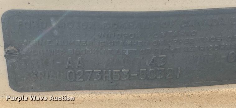 image for item JF9026 1953 Mercury Monarch  convertible