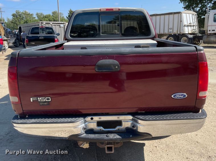 image for item JF9035 1997 Ford F150  SuperCab pickup truck