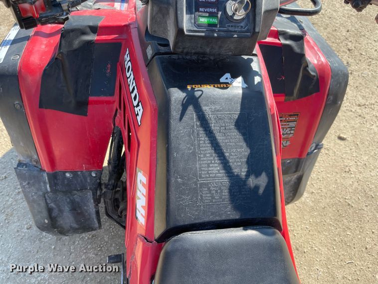 image for item JF9040 1986 Honda FourTrax 350  ATV